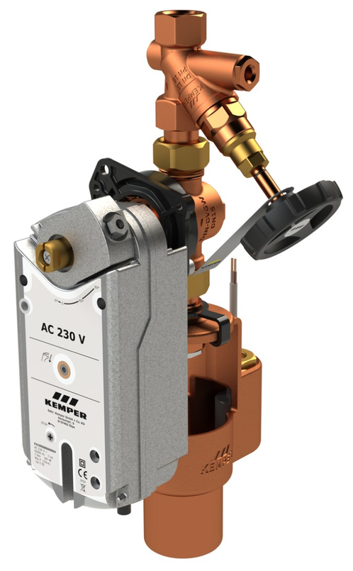 Skupina proplachu KHS 230 V Kemper, DN 15