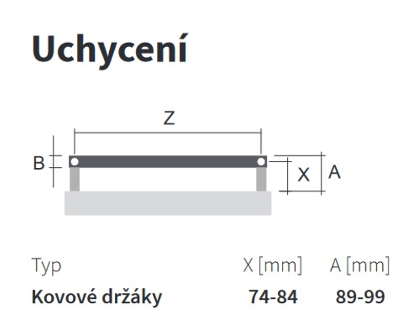 Těleso koupelnové trubkové Isan Gradda Inox 1840 x 500 mm, 429 W, kombi + klasické připojení, nerez