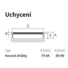 Těleso koupelnové trubkové Isan Gradda Inox 1840 x 500 mm, 429 W, kombi + klasické připojení, nerez