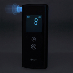 Solight alkohol tester, 0,0 - 3,0 promile BAC, přesnost 0,1 promile
