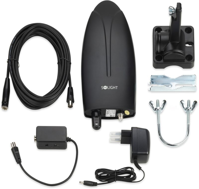 Solight venkovní anténa, DVB-T2, 47dB