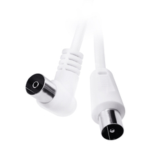 Solight anténní koaxiální kabel, kombinované konektory, 10m, sáček
