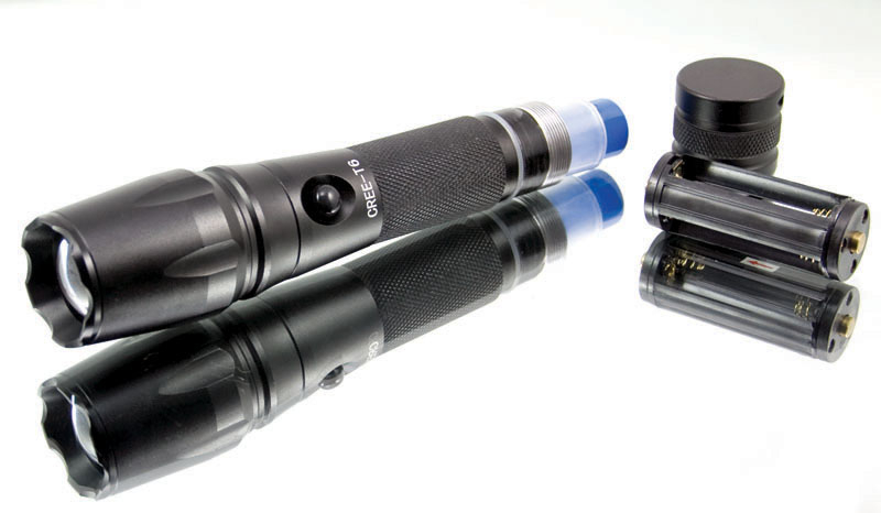 Solight LED nabíjecí profesionální svítilna, 600lm, T6 XML Cree LED, zoom, Li-Ion