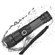 Solight LED nabíjecí svítilna, 1000lm, zoom, dárkové balení, Li-Ion