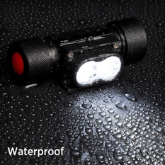 Solight LED čelová nabíjecí svítilna, 650lm, Li-Ion