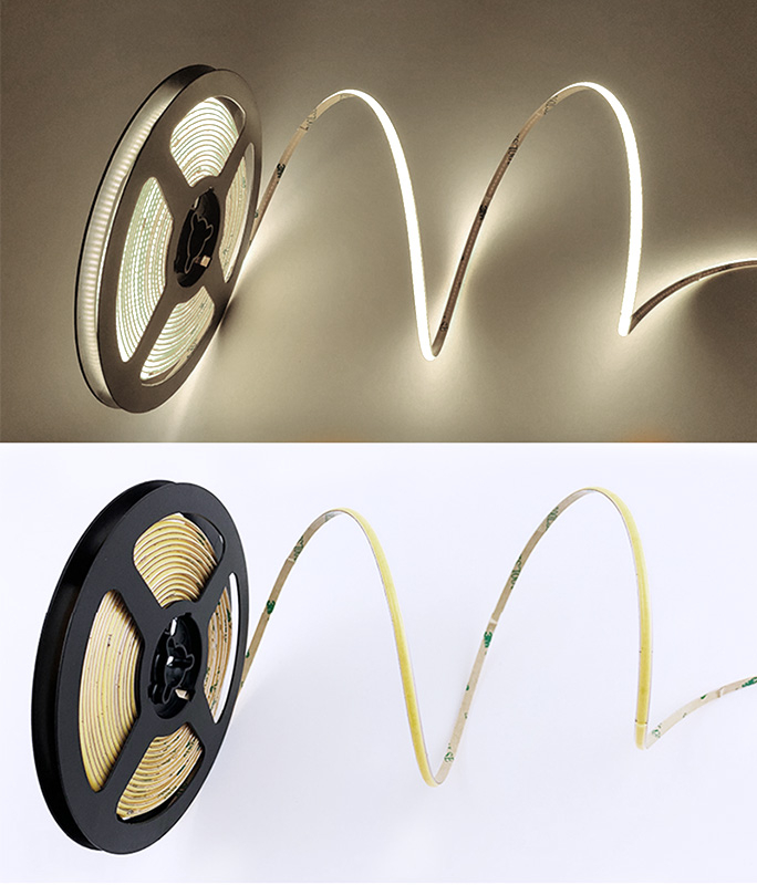 Solight LED COB světelný pás 5m, 10W/m, 1000lm/m, CRi90, IP44, neutrální bílá