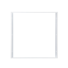 Solight hliníkový bílý rám pro instalace 595x595mm LED panelů na stropy a zdi, výška 68mm