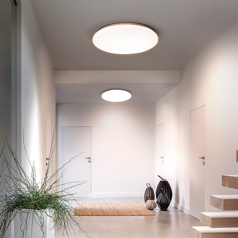 Solight LED stropní světlo Plain, 3CCT, 24W, 1920lm, 3000K, 4000K, 6000K, kulaté, 38cm