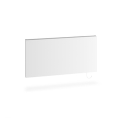 Radiátor Kermi E-Panel Plan horizontální P1E 21 600 x 500 mm, 500 W, regulátor vpravo se zástrčkou, bílá