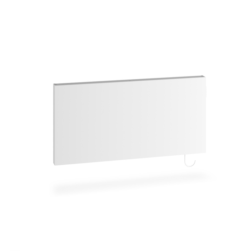 Radiátor Kermi E-Panel Plan horizontální P1E 21 600 x 1000 mm, 1250 W, regulátor vpravo se zástrčkou, bílá