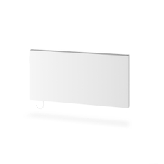 Radiátor Kermi E-Panel Plan horizontální P1E 21 600 x 1000 mm, 1250 W, regulátor vlevo se zástrčkou, bílá