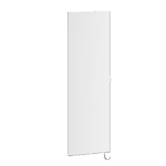 Radiátor Kermi E-Panel Plan vertikální P2E 10 2000 x 500 mm, 1500 W, regulátor vpravo bez zástrčky, bílá
