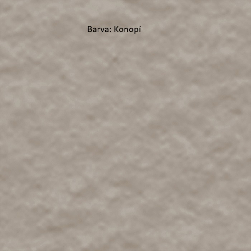 Obdélníková sprchová vanička Ronal Air z litého mramoru (Mineralite) 1700 x 700 x 20mm, konopí