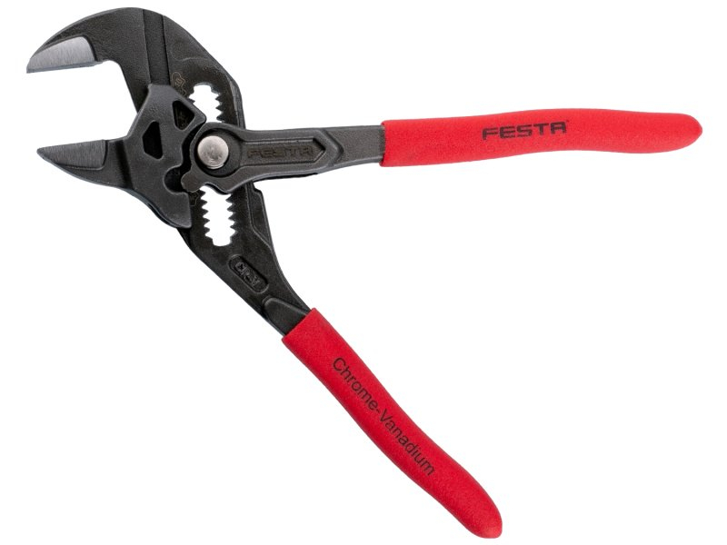 Kleště SIKO Festa CrV 180mm s rovnými čelistmi 0-40mm