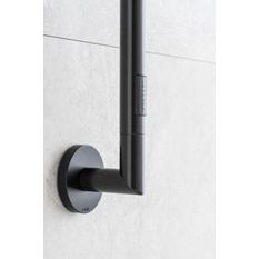 Elektrický sušák ručníků PMH Lisa 91 x 1708 mm, 24 W, Černá pololesklá RAL 9017