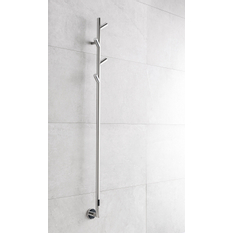 Elektrický sušák ručníků PMH Lisa 91 x 1708 mm, 24 W, Leštěná nerez