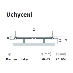 Těleso koupelnové trubkové Isan Life 1575 x 600 mm, 916 W, klasické připojení, sněhově bílá RAL 9016