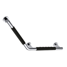 Madlo lomené135° Bemeta Omega levé 680 mm chrom/černá guma