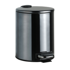 Koš odpadkový Bemeta Hematit 5 l soft close grafit