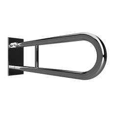 Úchyt invalidní sklopný Bemeta Help tvar ˝U˝ 850 mm nerez lesk