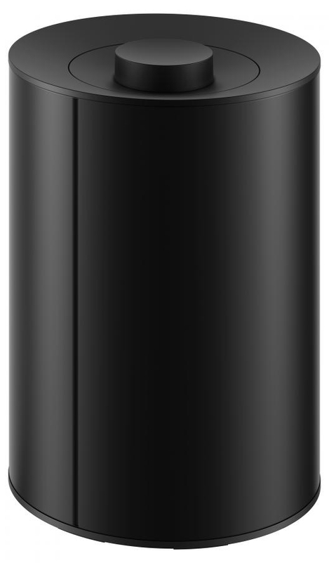 Odpadkový koš Keuco, černá matná