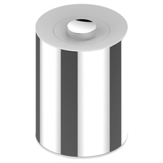 Odpadkový koš Keuco, bílá/bílá