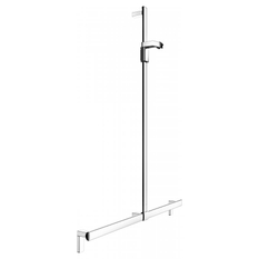 Sprchové madlo se sprchovou tyčí Keuco Axess, 1200/1301 mm, pochromováno