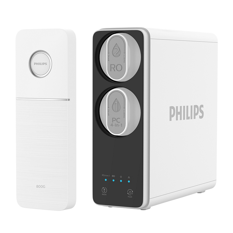 Pokročilá čistička vody pod dřezem Philips AquaShield, bílá