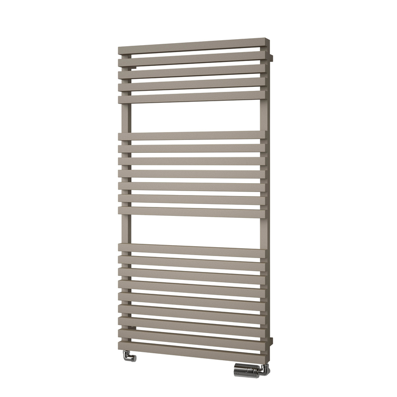 Těleso koupelnové trubkové Isan Club Edge 1470 x 600 mm, 861 W, klasické připojení, sněhově bílá RAL 9016