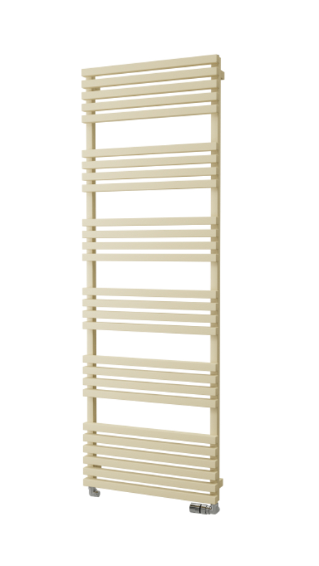 Těleso koupelnové trubkové Isan Club Sky 1470 x 600 mm, 810 W, klasické připojení, sněhově bílá RAL 9016