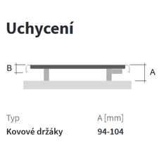 Těleso koupelnové elektické Isan E-Arte 1765 x 456 mm, 600 W, elektrické s topnou fólií, sněhově bílá RAL 9016