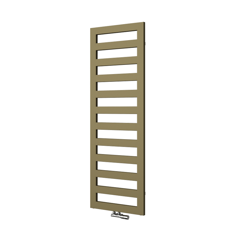 Těleso koupelnové trubkové Isan Gala 1465 x 600 mm, 756 W, univerzální připojení, sněhově bílá RAL 9016