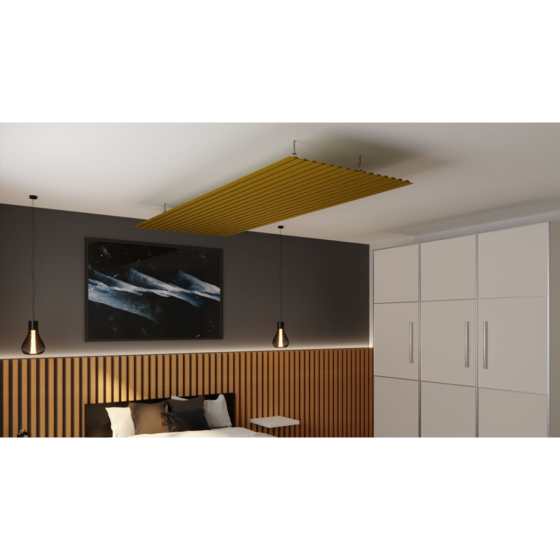 Panel stropní Isan Sofito 721 x 5200 mm, 3713 W, 6 profilů, bílá