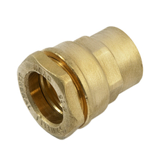 Spojka svěrná - PE trubka General Fittings I 32 x 1˝ vnitřní závit, mosaz