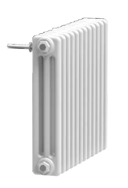 Radiátor článkový Isan Atol C4 750, 44 článků, 4453 W, uchycení na zeď , připojení AD, bílá