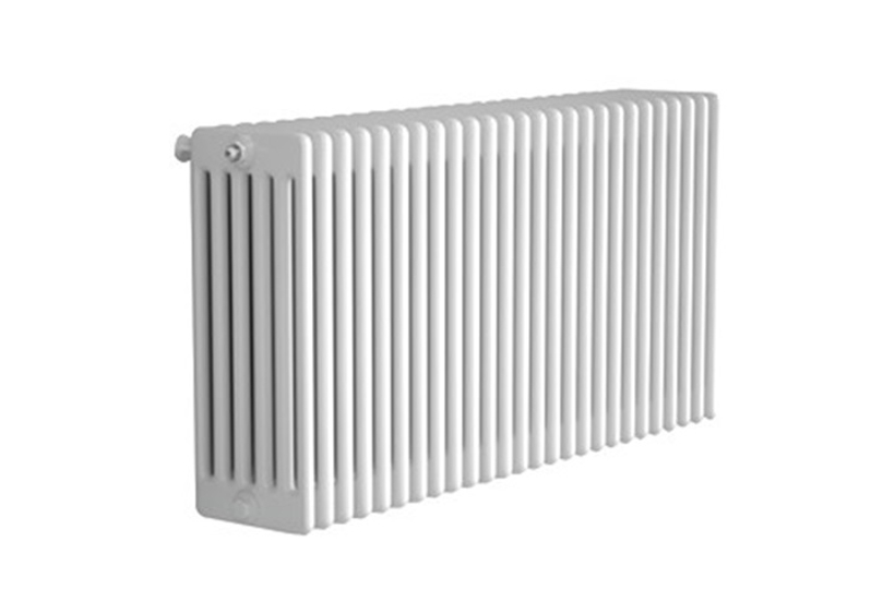 Radiátor článkový Isan Atol C6 500, 11 článků, 1107 W, uchycení na zem, připojení AD, bílá