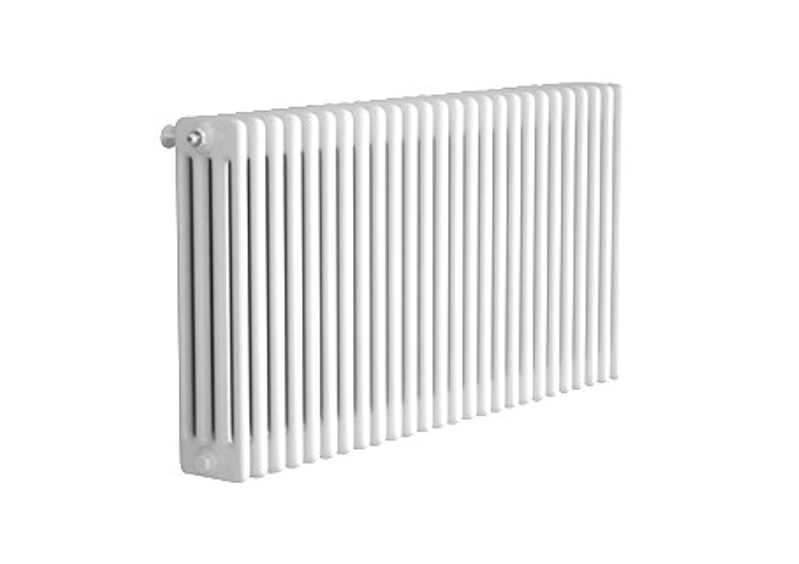 Radiátor článkový Isan Atol C4 750, 44 článků, 4453 W, uchycení na zem, připojení AD, bílá