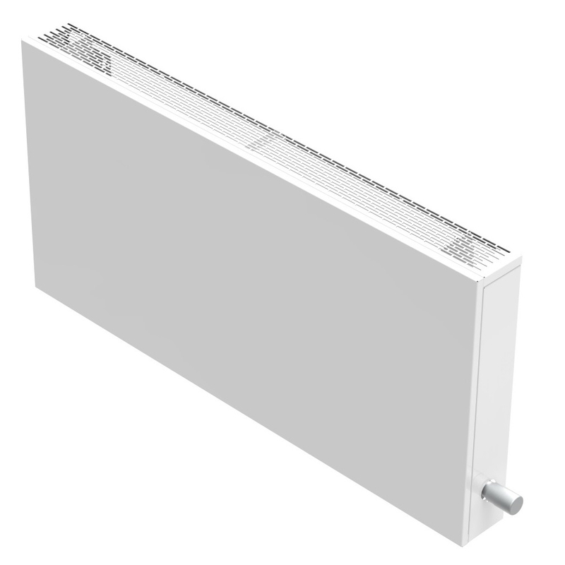 Konvektor nástěnný Isan Ecolite Cube 165 x 182 x 1800 mm, 1718 W, připojení vpravo, bílá