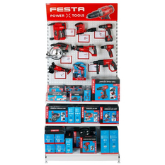 Světelný panel AKU Festa Power x tools červený