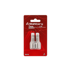 Adaptér Stahlberg 1/4˝ 6hran 7mm (2 ks)