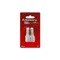 Adaptér Stahlberg 1/4˝ 6hran 8mm (2 ks)