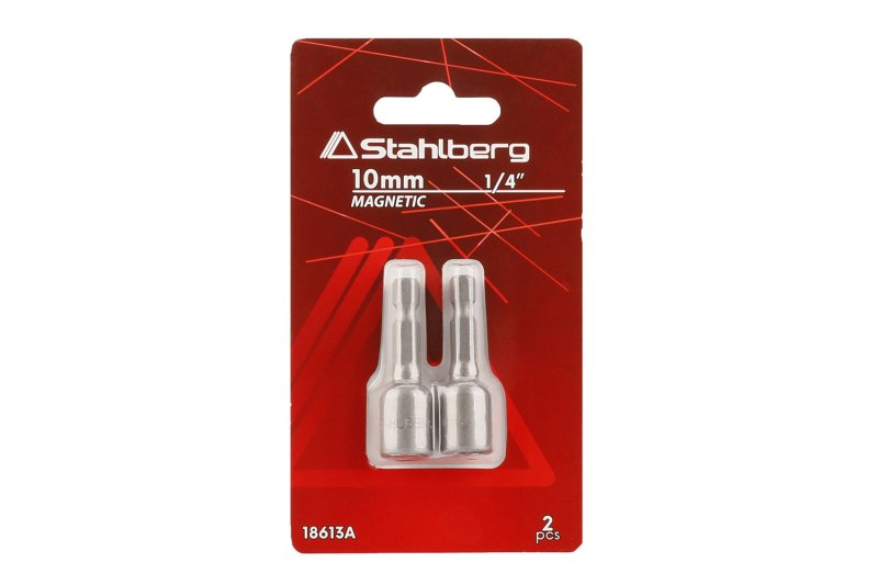Adaptér Stahlberg 1/4˝ 6hran 10mm (2 ks)