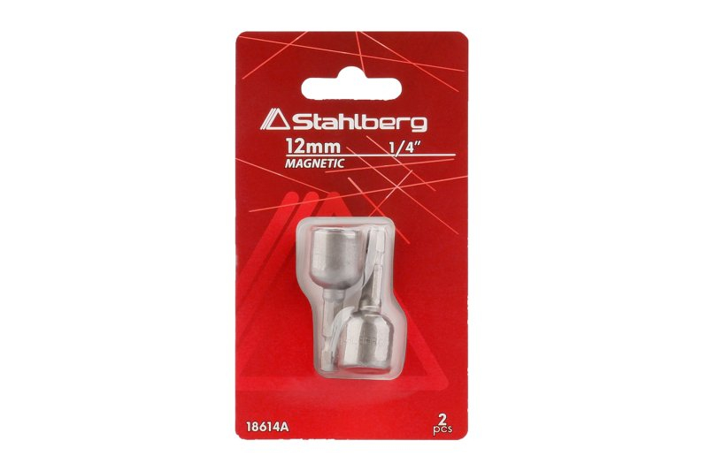 Adaptér Stahlberg 1/4˝ 6hran 12mm (2 ks)