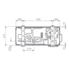 Systém tepelného čerpadla Protherm GeniaAir Split venkovní jednotkaHA 7-8.2 OS 230 V, hydraulický modul HA 7-8.2 WSB a modul pro vzdálenou správu SR 940 f