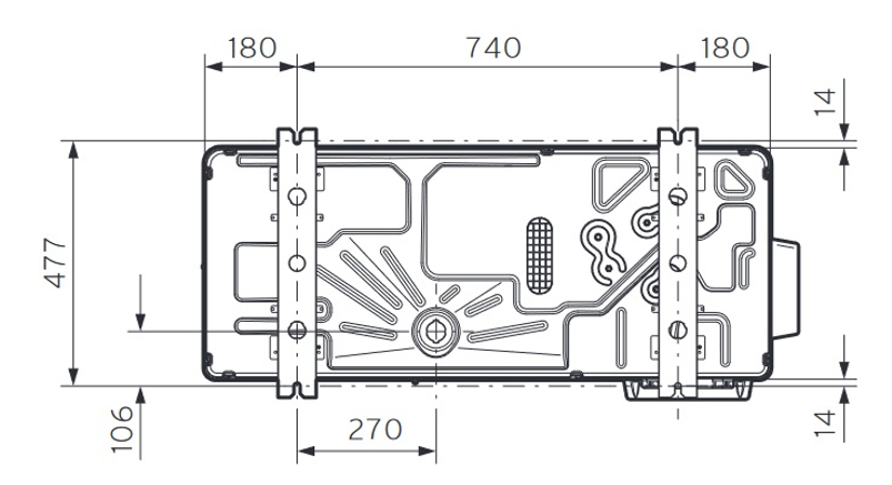 Systém tepelného čerpadla Protherm GeniaAir Split venkovní jednotkaHA 7-8.2 OS 230 V, hydraulická věž HA 7-8.2 STB a modul pro vzdálenou správu SR 940 f