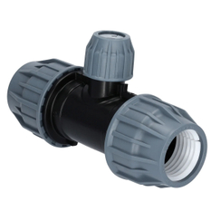 T-kus 90° redukovaný Plano PP-S, d 32 x 25 x 32