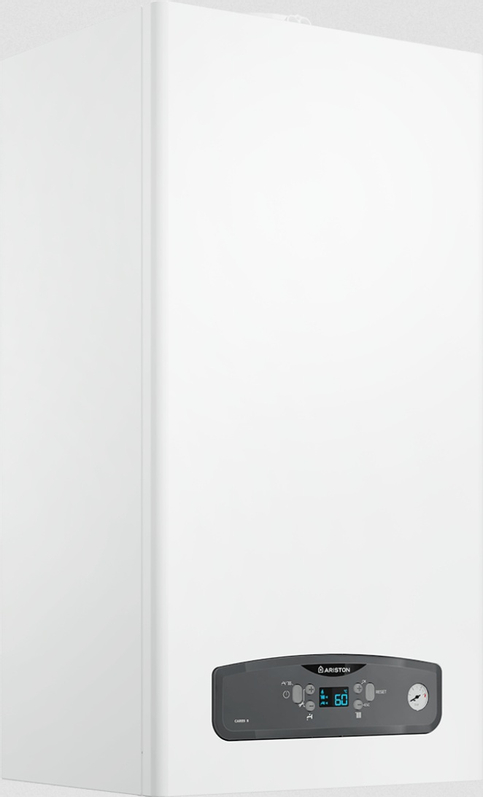 Kotel plynový kondenzační závěsný Ariston Cares S 24, topení 19,6 kW a průtokový ohřev TV 23,0 kW