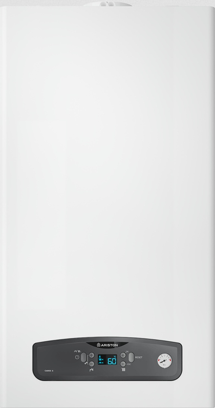 Kotel plynový kondenzační závěsný Ariston Cares S 24, topení 19,6 kW a průtokový ohřev TV 23,0 kW