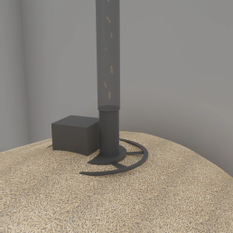 Podavač pelet vakuový pneumatický OPOP délka 8 m