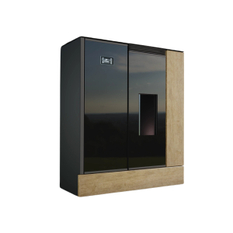 Kamna peletová OPOP LP6 AQUA, s teplovodním výměníkem 6,9 kw, barva sandstone (pískovec)